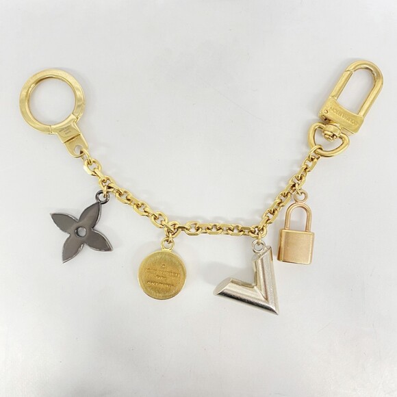 Louis Vuitton Kaleido V Keychain Chain M67379 Gold, Silver, Black Women's - Picture 7 of 7